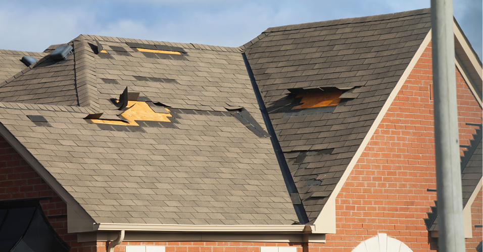 Damaged Roofing